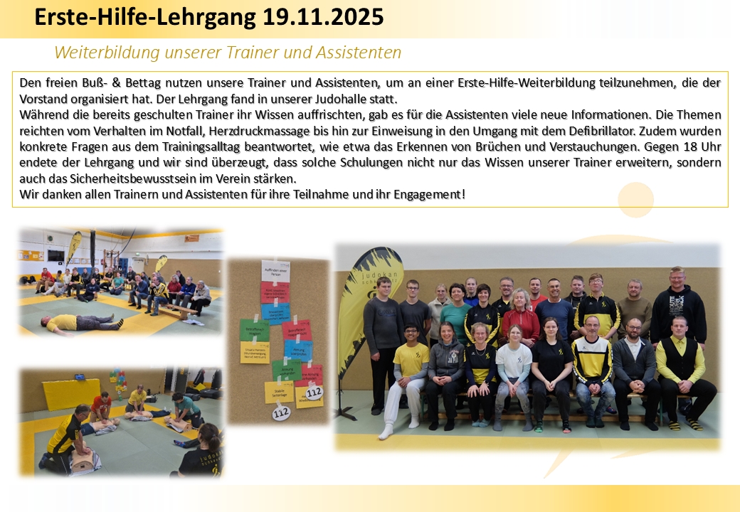 Erste-Hilfe-Lehrgang