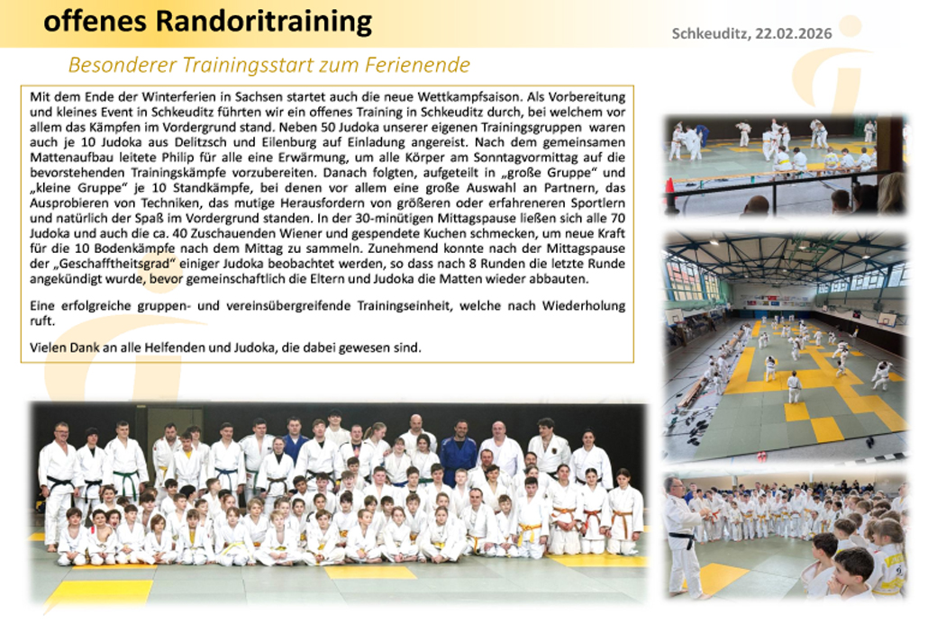 offenes Randoritraining